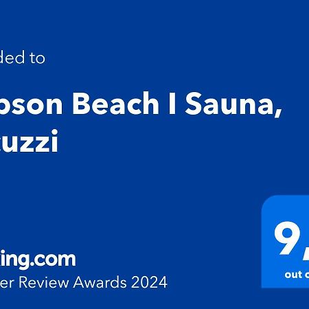 Robson Beach I Sauna, Jacuzzi Мендзиводзе Екстер'єр фото