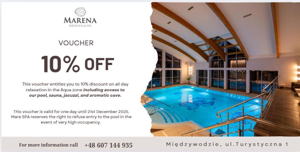 Robson Beach I Sauna, Jacuzzi Мендзиводзе Екстер'єр фото
